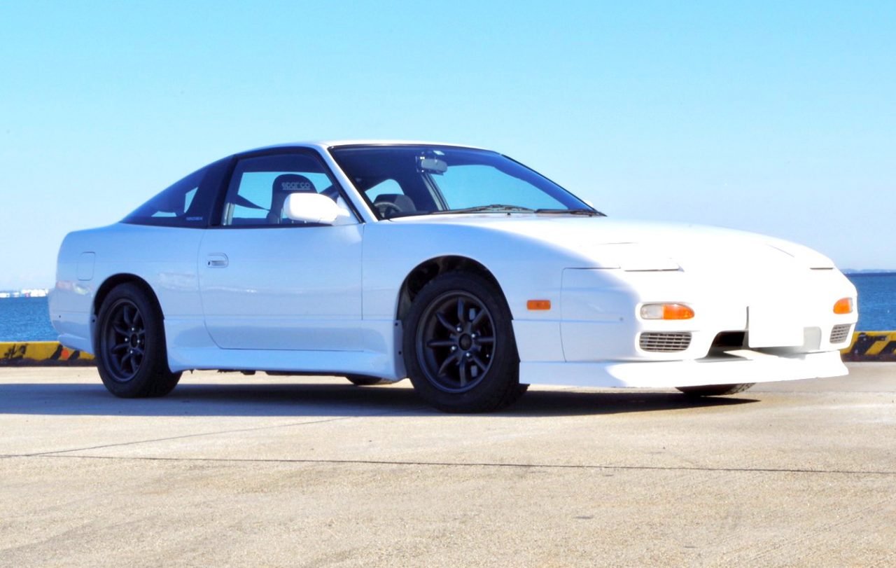 白の中期 180SX（お客様車両）